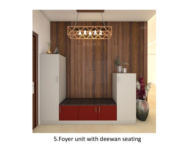5.Foyer unit with deewan seating
