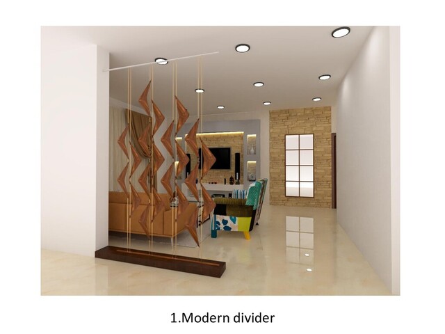 1.Modern divider

