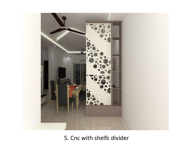 5. Cnc with shelfs divider
