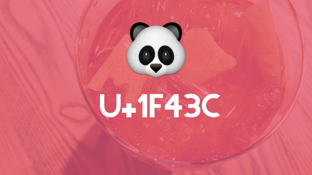 
U+1F43C
