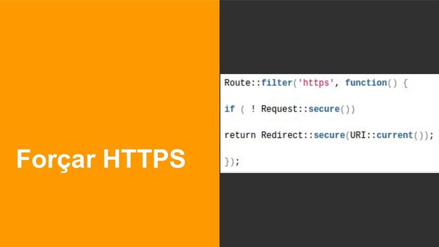 Forçar HTTPS
