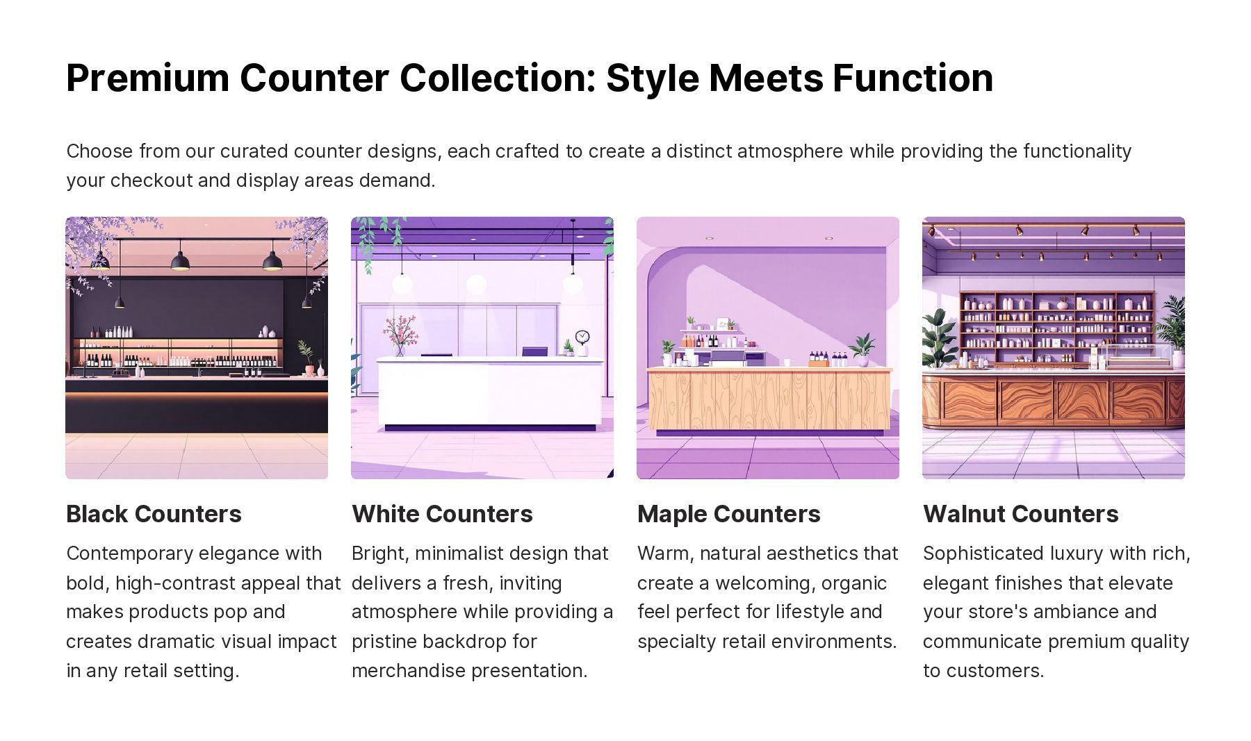 Retail Counter Closure Process Commercial Counters for Retail Stores – Tailored Designs - Speaker Deck
