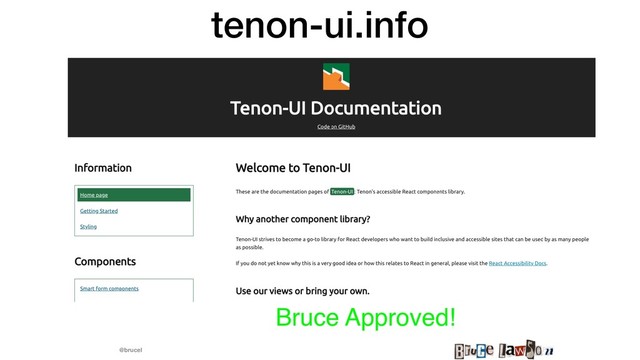 @brucel
tenon-ui.info
Bruce Approved!
