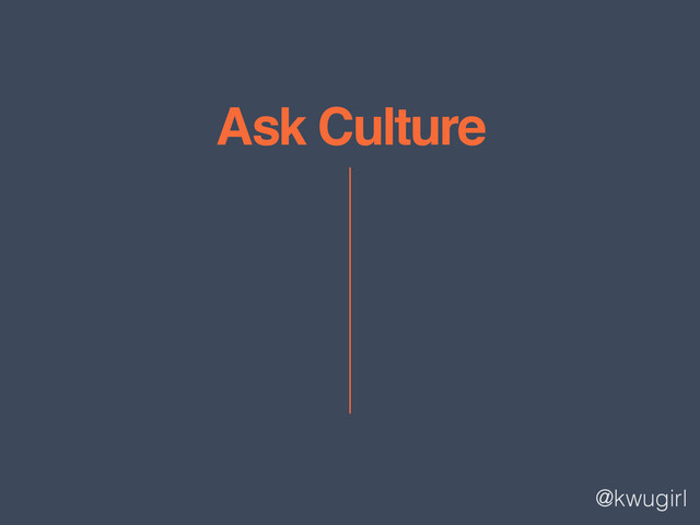 @kwugirl
Ask Culture
