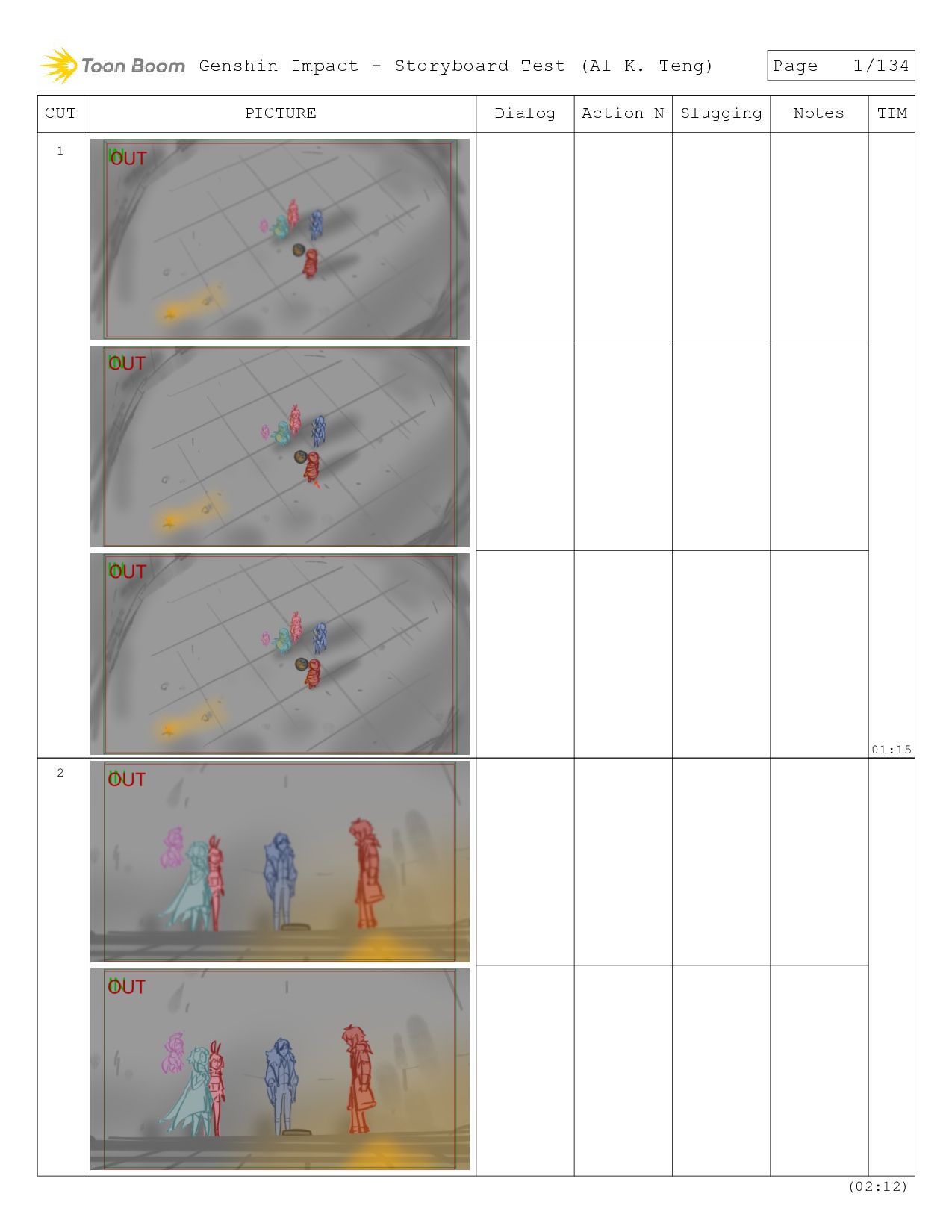 Testing Storyboard Examples G.I. Storyboard Test - VERTICAL - Speaker Deck