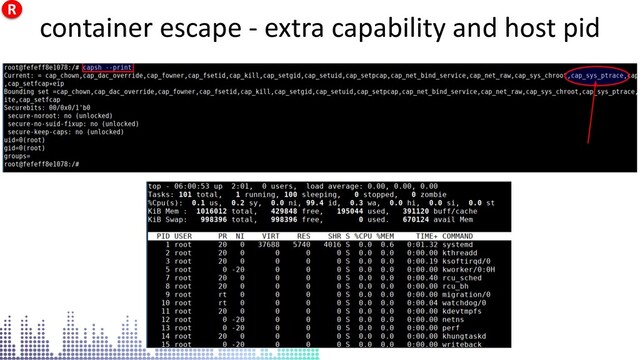 container escape - extra capability and host pid
container escape - extra capability and host pid
R
