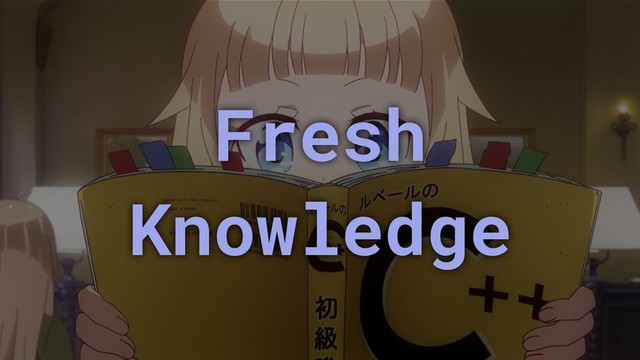Fresh
Knowledge
