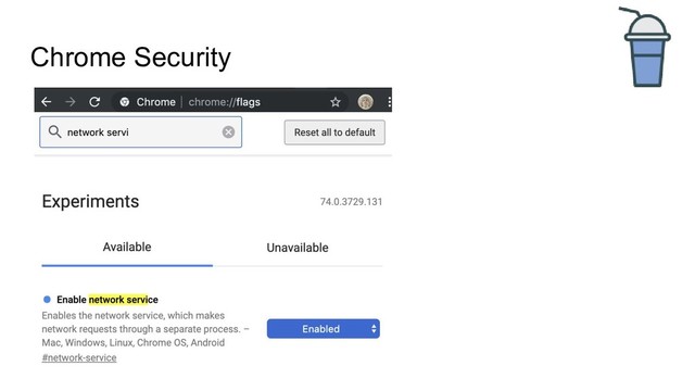 Chrome Security
