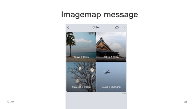 Imagemap message

