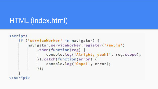 HTML (index.html)
