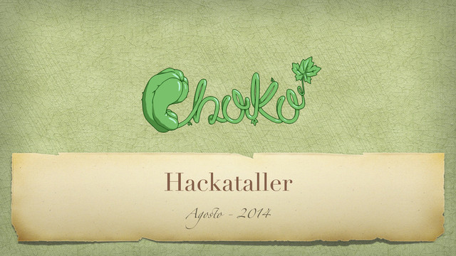 Hackataller
Agosto - 2014
