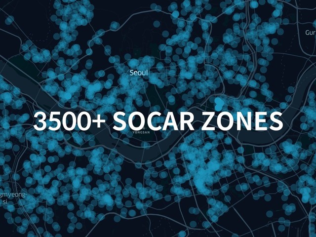 3500+ SOCAR ZONES
