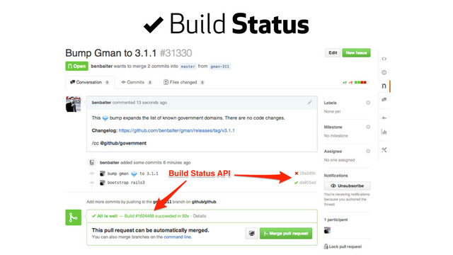 , Build Status
