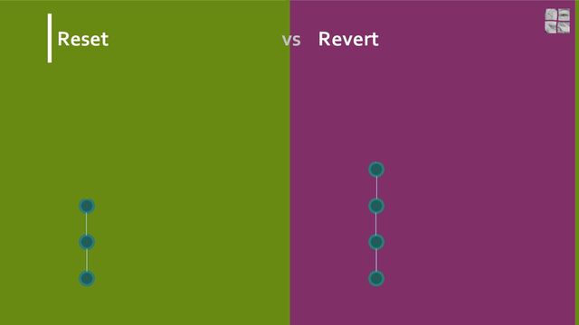 Reset vs Revert
