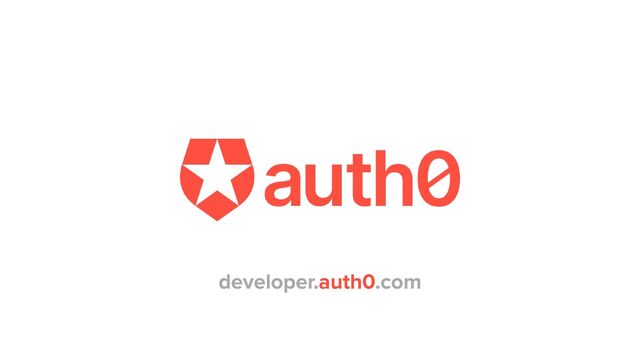 developer.auth0.com
