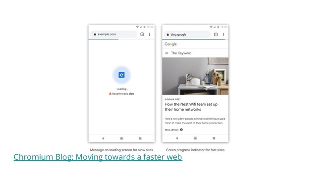 Chromium Blog: Moving towards a faster web
