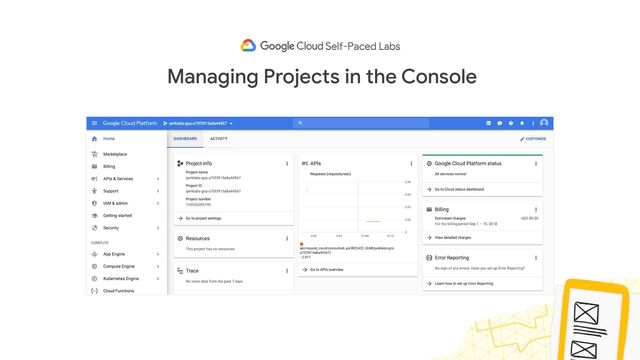 Managing Projects in the Console
