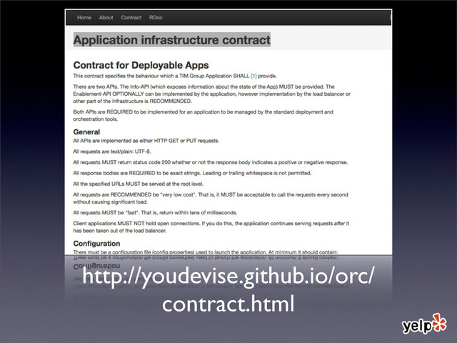 http://youdevise.github.io/orc/
contract.html
