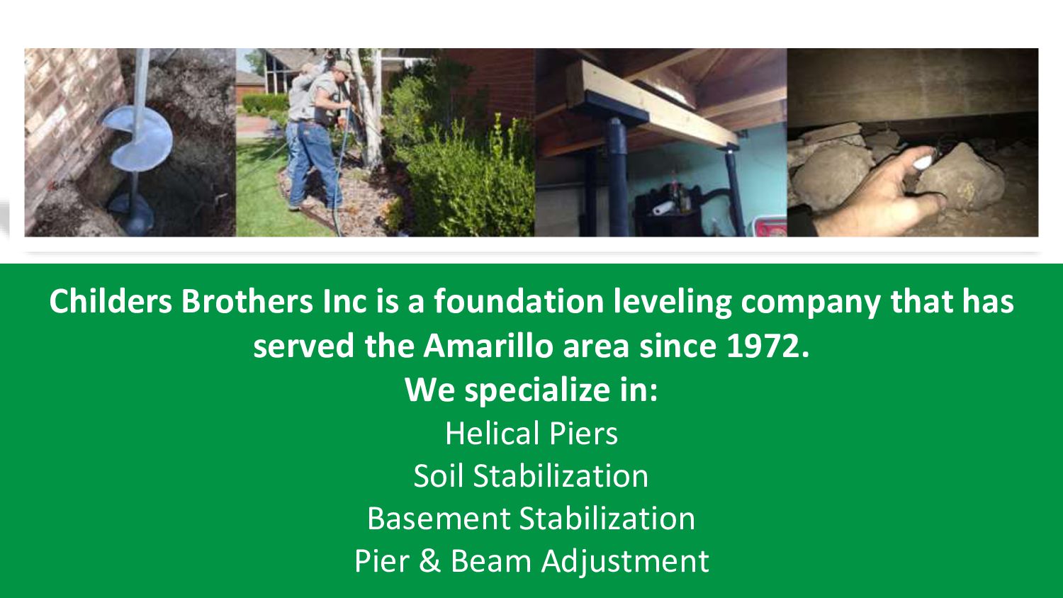 The Most Trusted Foundation Repair Company in Amarillo, TX Speaker Deck