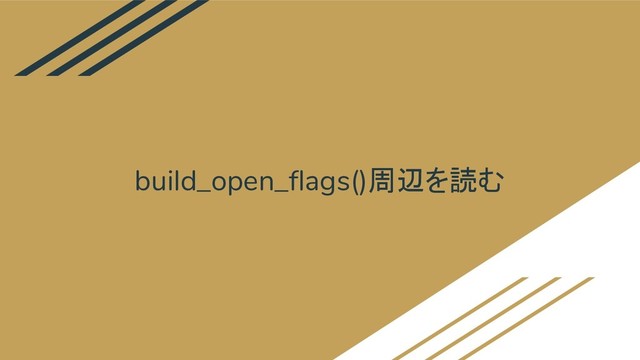 build_open_flags()周辺を読む
