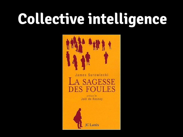 Collective intelligence
