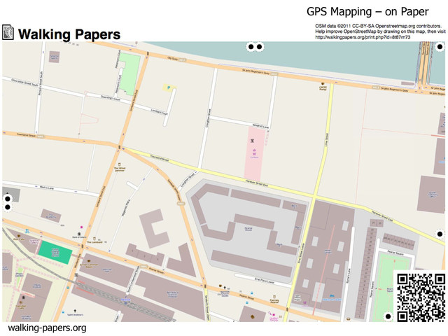 walking-papers.org
GPS Mapping – on Paper
