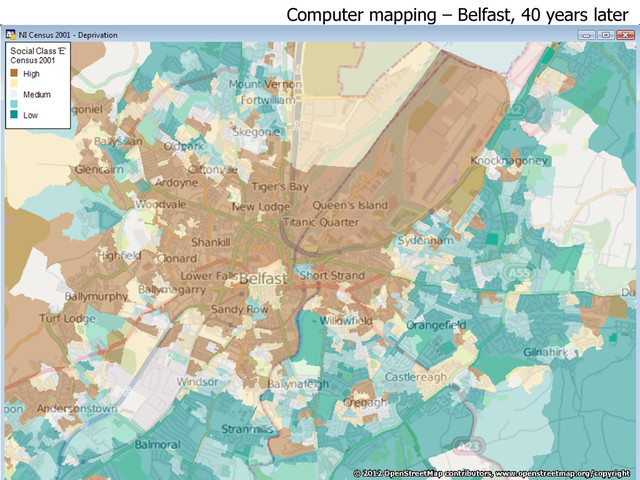 Computer mapping – Belfast, 40 years later
