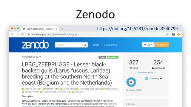 Zenodo
https://doi.org/10.5281/zenodo.3540799
