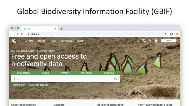 Global Biodiversity Information Facility (GBIF)
