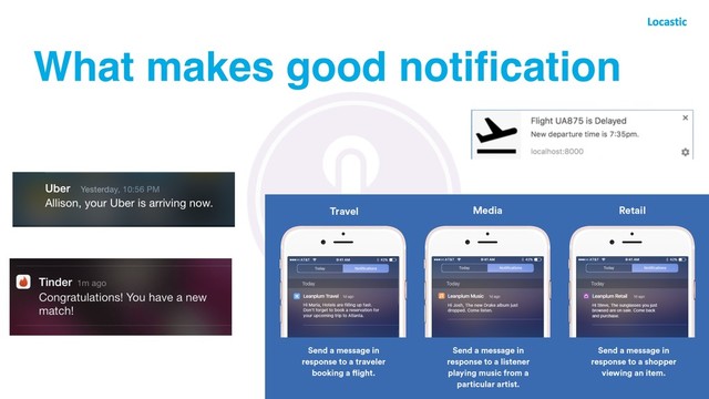 What makes good notiﬁcation
