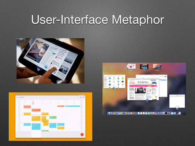 User-Interface Metaphor
