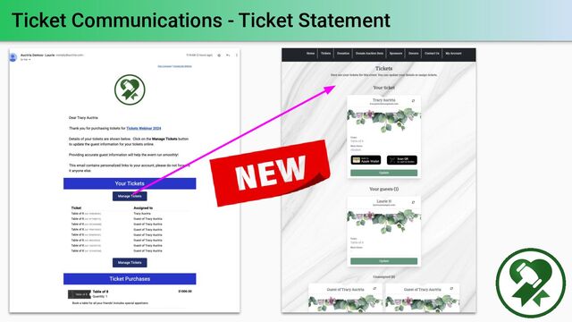 Ticket Communications - Ticket Statement
