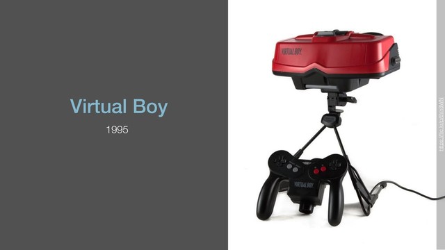 Virtual Boy
1995
https://ﬂic.kr/p/6Vn8WN
