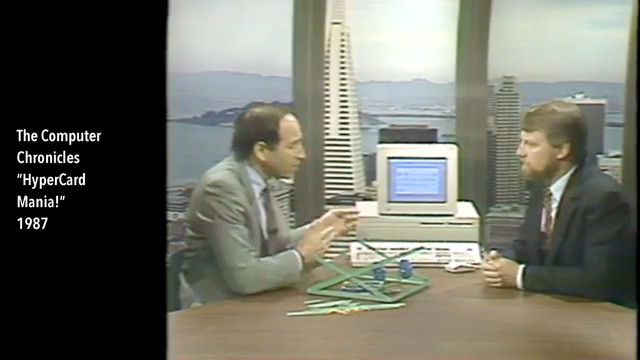 The Computer
Chronicles
“HyperCard
Mania!”
1987
