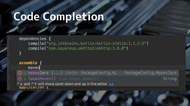 Code Completion

