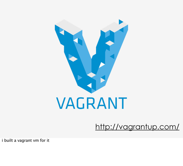 http://vagrantup.com/
i built a vagrant vm for it
