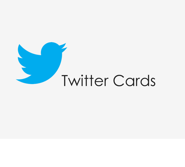 Twitter Cards
