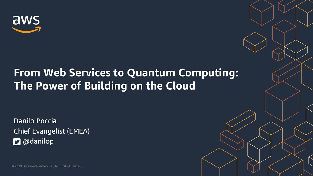 From Web Services to Quantum Computing: The Power of Building on the Cloud