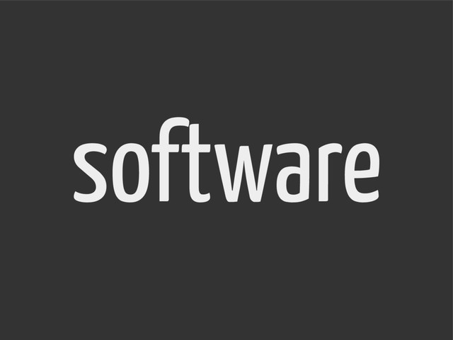 software
