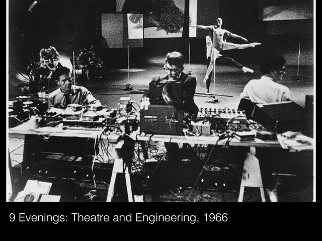 9 Evenings: Theatre and Engineering, 1966
