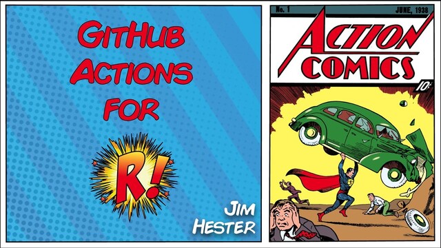 GitHub
Actions
for
Jim
Hester
