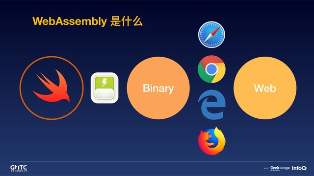 WebAssembly 是什什么
Binary Web
