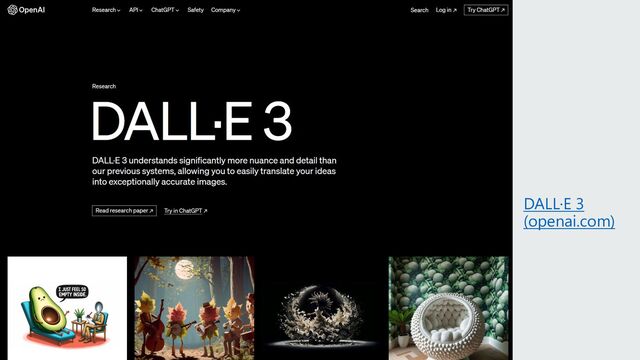 DALL·E 3
(openai.com)
