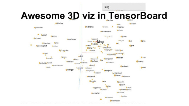Awesome 3D viz in TensorBoard
