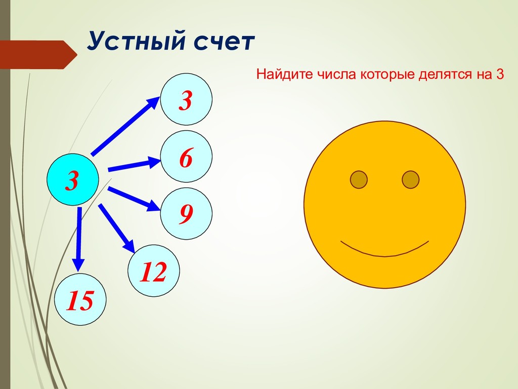 Какому числу кратно число частей цветка. Делители и кратные устный счет. 5 Класс устный счет делители числа. Делители и кратные 6 класс устный счёт. Устный счёт 6 класс делители.