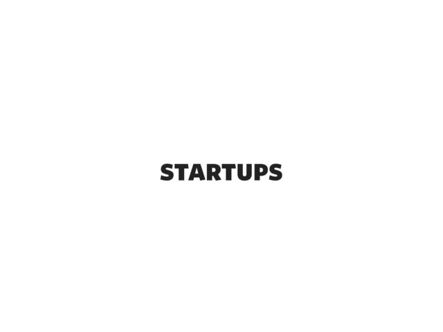 startups
