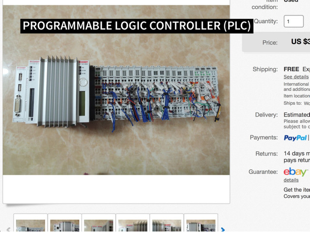 PROGRAMMABLE LOGIC CONTROLLER (PLC)
