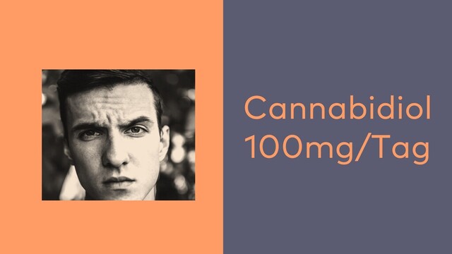 Cannabidiol
100mg/Tag
