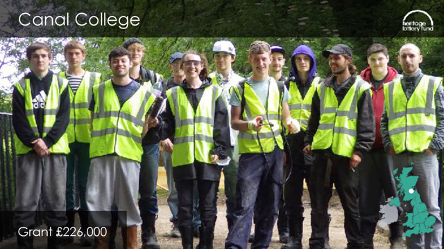 Canal College
Grant £226,000
