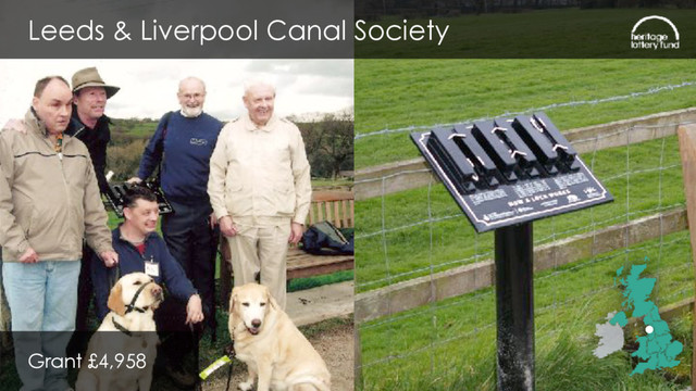 Leeds & Liverpool Canal Society
Grant £4,958
